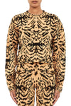 Cade Jacquard Knit Long Sleeve Pullover in Bengal