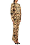 Cade Jacquard Knit Long Sleeve Pullover in Bengal