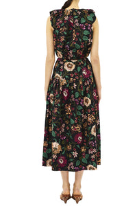 Gracie Sleeveless Cotton Top in Dahlia