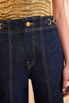 The Delphine High Rise Jean in Tigris