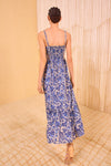 Nadine Cami Midi Dress in Ocean