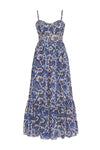 Nadine Cami Midi Dress in Ocean