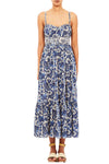 Nadine Cami Midi Dress in Ocean