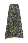 Sabina Faux Wrap Skirt in Luna