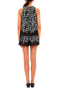 Sierra Halter Neck Top in Nocturne