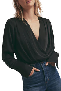 The Date Blouse in Black