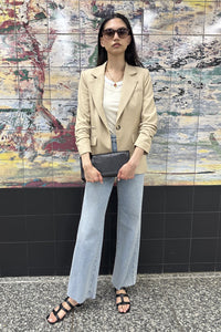 Battista Dickey Jacket in Stone Khaki