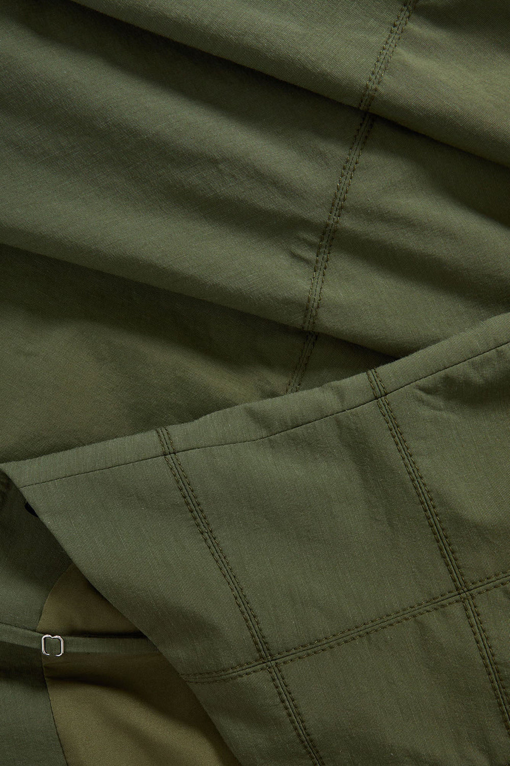 Ilona Midi Dress in Army