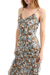 Avenel Dress in Lake Mist Multi