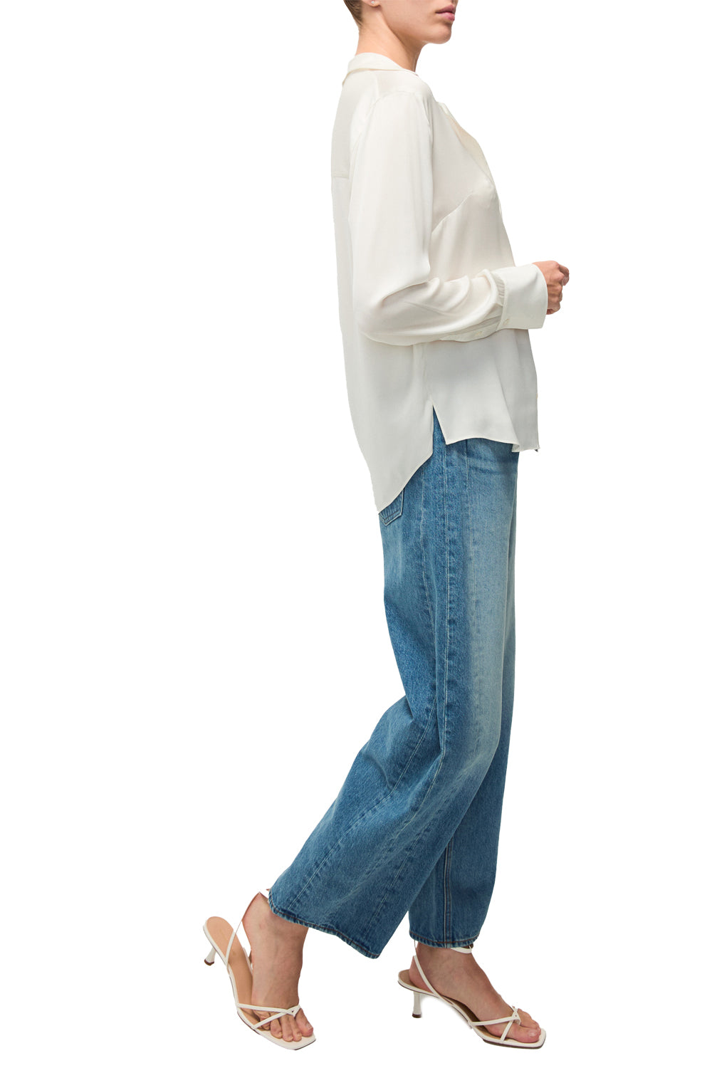 Ryder High Rise Saddle Jeans in Enough Said – Krista K Boutique