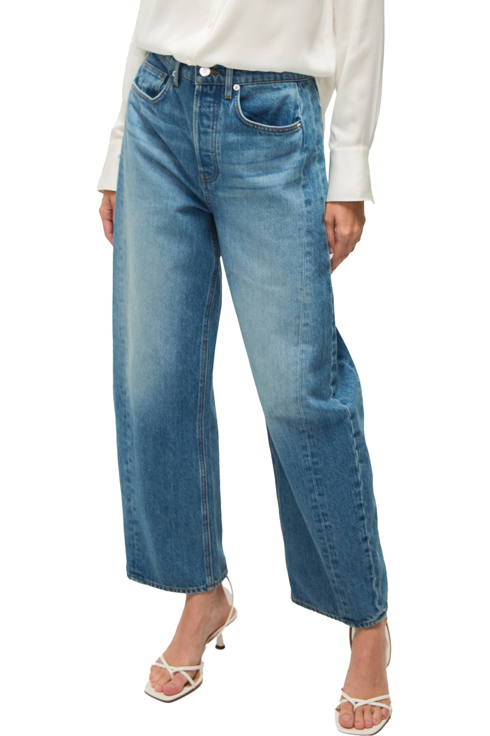 Ryder High Rise Saddle Jeans in Enough Said – Krista K Boutique