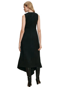 Freja Brooch Midi Dress