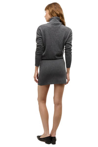 Cassidy Merino Wool Turtleneck Mini Dress