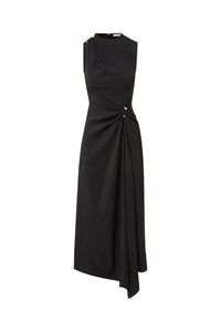 Freja Brooch Midi Dress