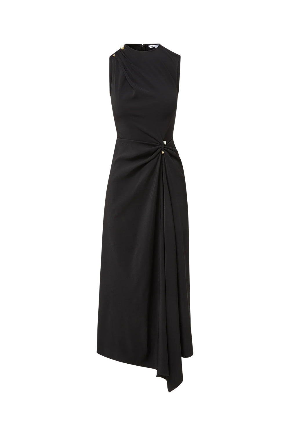 Freja Brooch Midi Dress