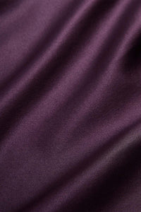 Tam Silk Sleeveless Top in Dark Eggplant
