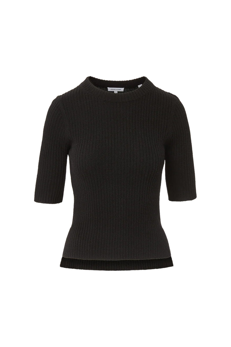 Emil Cashmere Pullover in Black