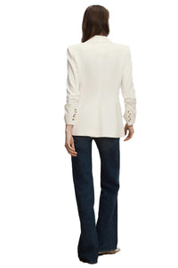 Battista Dickey Jacket in Dove White
