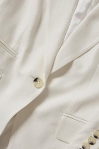 Battista Dickey Jacket in Dove White