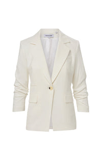Battista Dickey Jacket in Dove White
