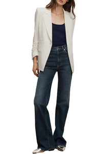 Battista Dickey Jacket in Dove White