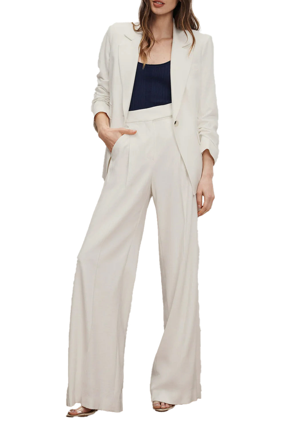 Battista Dickey Jacket in Dove White
