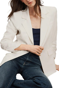 Battista Dickey Jacket in Dove White