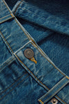 Leah Straight-Leg Jean in Equinox Blue