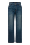 Leah Straight-Leg Jean in Equinox Blue