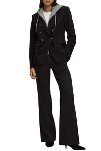 Miller Dickey Jacket in Black