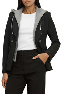 Miller Dickey Jacket in Black