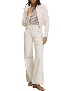 Patty Moto Jacket in Ecru