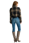 Bateman Plaid Jacket in Black Multi