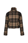 Bateman Plaid Jacket in Black Multi