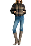 Bateman Plaid Jacket in Black Multi