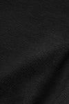 Pruitt Ribbed Tee in Black