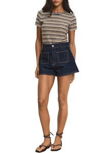 Remus Striped T-Shirt in Multi Stripe