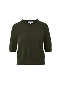 Shana Cashmere Sweater in Loden