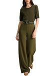 Shana Cashmere Sweater in Cypress