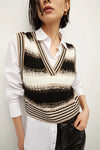 Spear Mixed-Media Sweater