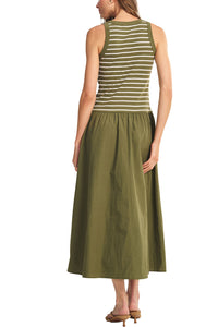 Romina Dress in Kale