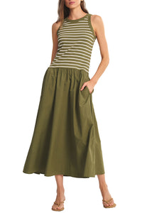 Romina Dress in Kale