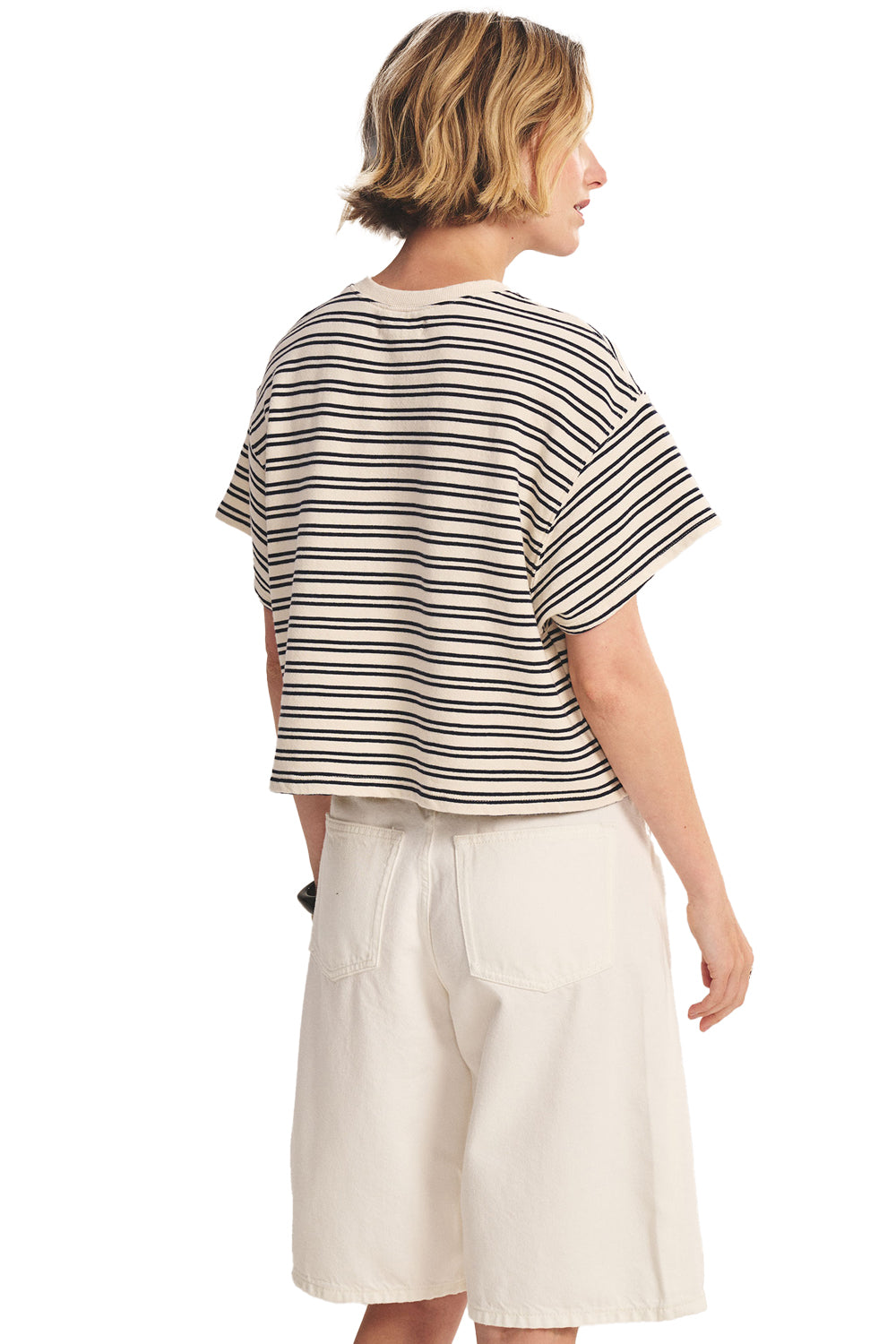 Brissa Sweatershirt in Natural Navy