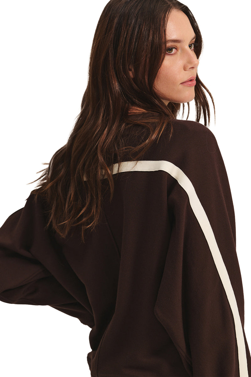 Frankie Pullover in Dark Chocolate
