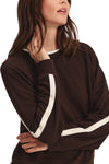 Frankie Pullover in Dark Chocolate