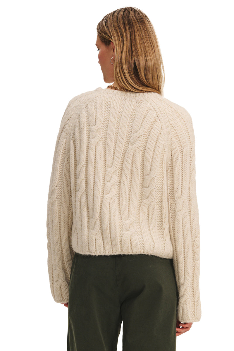 Marina Sweater in Ivory
