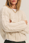 Marina Sweater in Ivory
