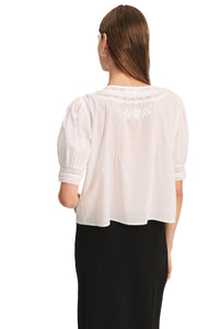 Mavis Top in White