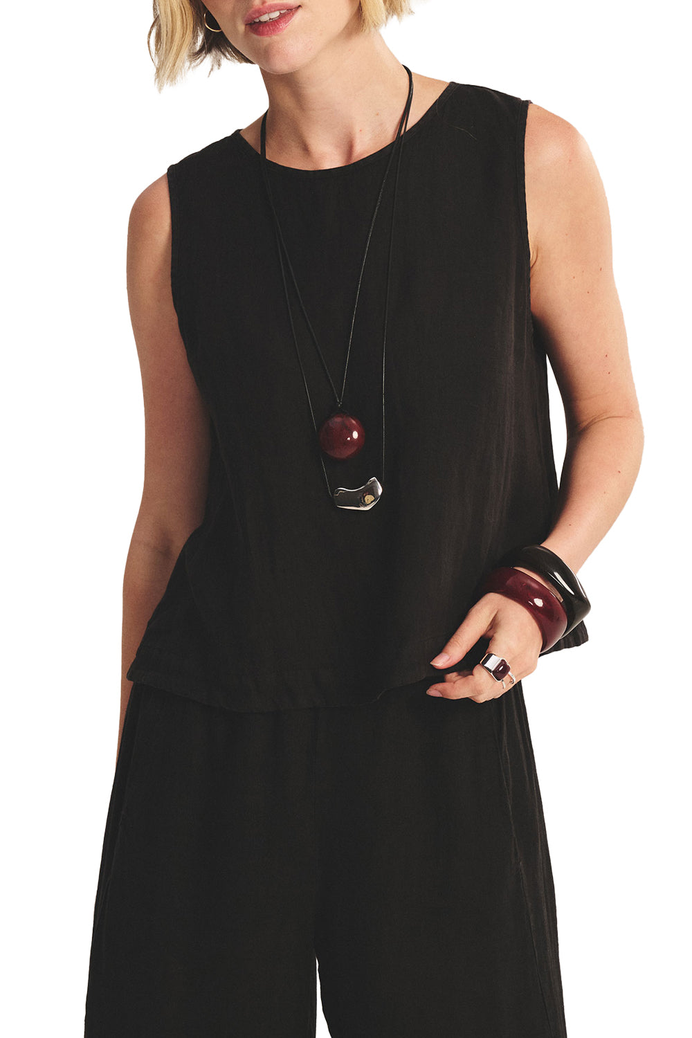 Maxine Linen Top
