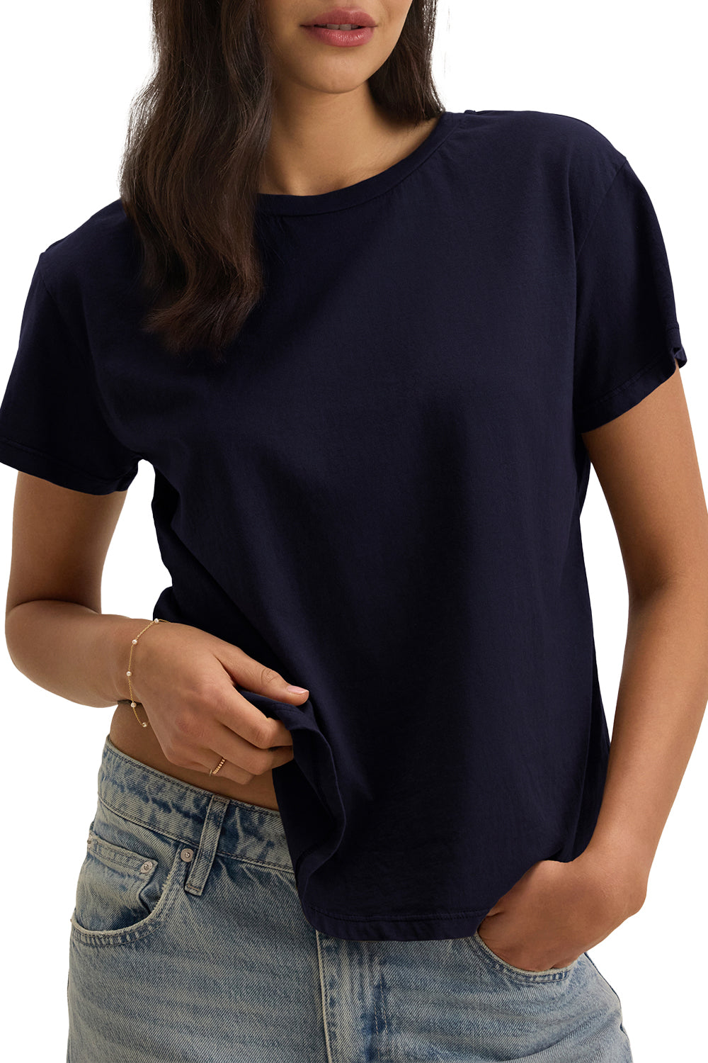 Tia Tee in Navy